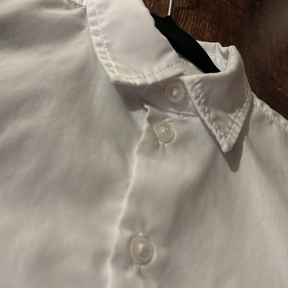 H&M Boys White Button Down Long Sleeve - Picture 4 of 11